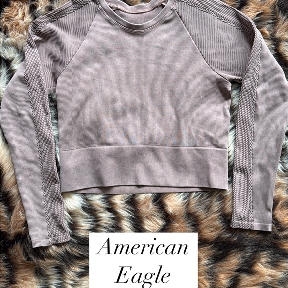 American Eagle Outfitters Tops - American Eagle Outfitters Women's Gray Top